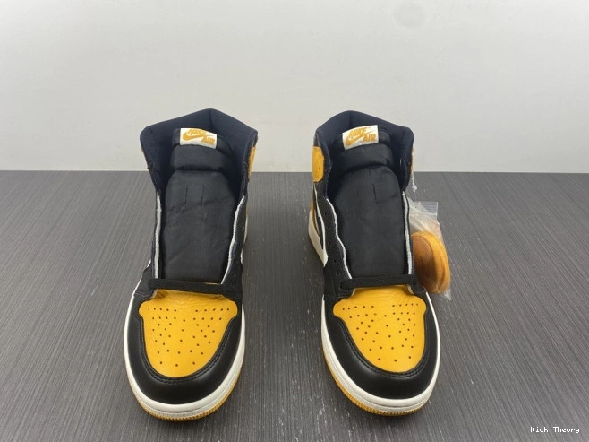 Kick Theory Air Yellow High Jordan Toe 555088-711 OG 1 0729